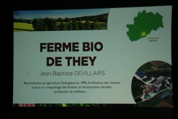 Trophée 2021 de l'Agriculture durable et de l'agro-Ecologie de la Ferme bio de They